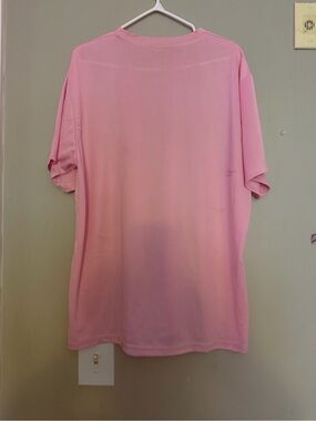 Men's Relaxed Fit Short-Sleeve Crewneck Tee - Pink